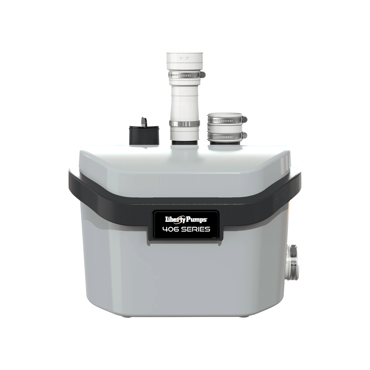 Liberty 406 Compact Drain Pump — 1/6 HP, Short Profile, High