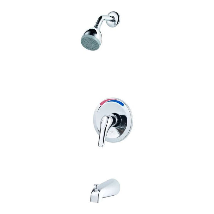 Pfister LJ89-030C Pfirst Series 1-Handle Tub & Shower Trim Kit Job Pack  Polished Chrome