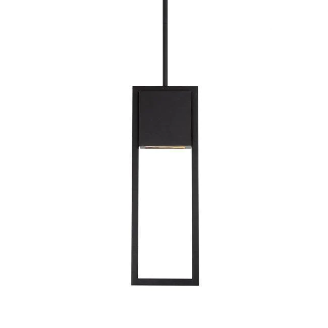 WAC Lighting - PD-W15918-BK - ARCHETYPE 18IN OUTDOOR PENDANT 3000K