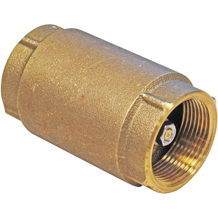 American Granby CVNL125BS Válvula de retención sin plomo, latón, 1-1/4"