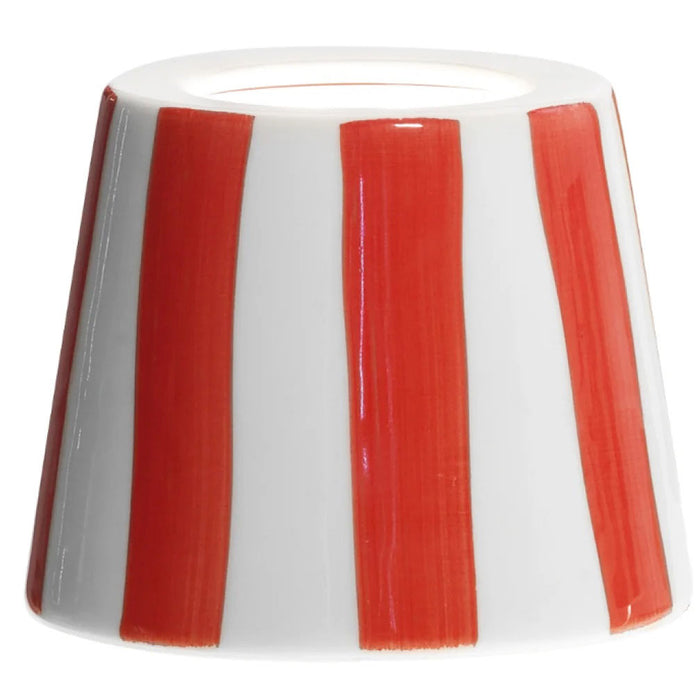 Zafferano Poldina Lido Shade White / Red Stripes