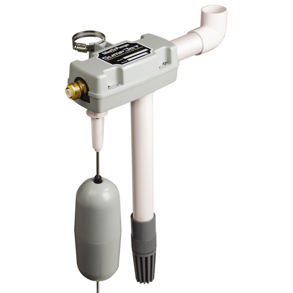 Liberty SJ10 Series SumpJet Water-Powered Backup Pump — Big Frog Liberty SJ10 Series SumpJet Water-Powered Backup Pump — Big Frog