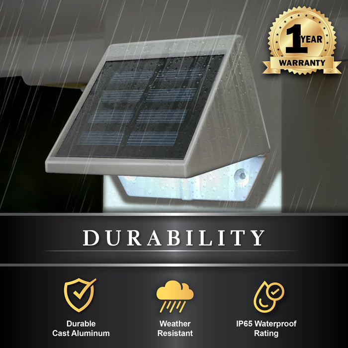 Classy Caps White Aluminum Deck & Wall Light SL179