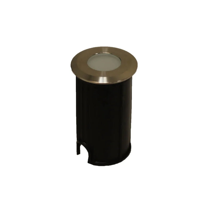 Cast Lighting Recessed Mini Up Light 0.5 Watt, 12-15 Volt, WASH Light  With Black  Mounting Polycarbonate  Sleeve - CAST Lighting SRULW