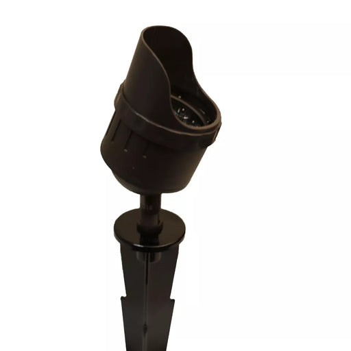 Cast Lighting Integrated Spot Light 4.5W, 6.0VA, 12-15VAC 35 Deg Beam, 450 Lm. Includes Heavy Duty Stake and 2" Removable Shroud. - CAST Lighting SSPK45