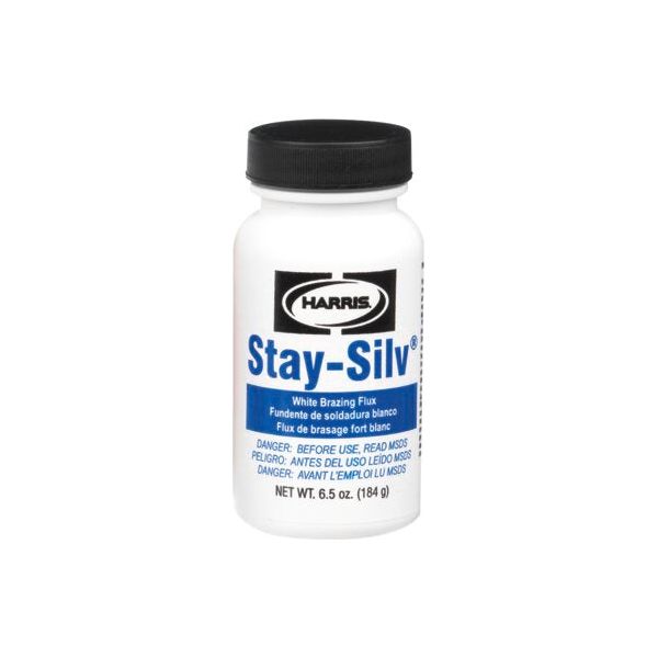 Harris SSWF7 Stay-Silv white brazing flux 6.5 oz jar with brush cap