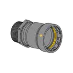 Titan Press - TPMA0100G - 1 in. P X MPT Male Adapter HNBR Gas Carbon S ...