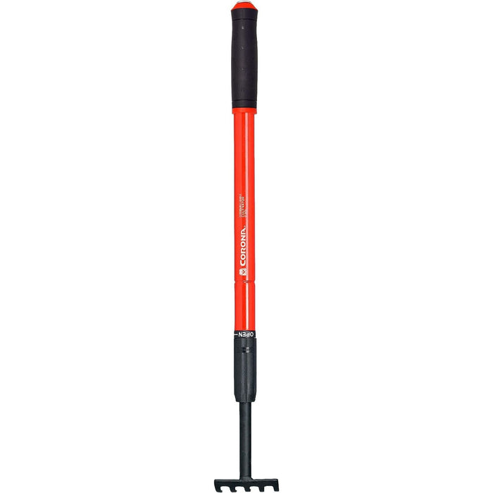 Corona Tools Extendable Handle Cultivator, Red, 18"-32" GT 3070