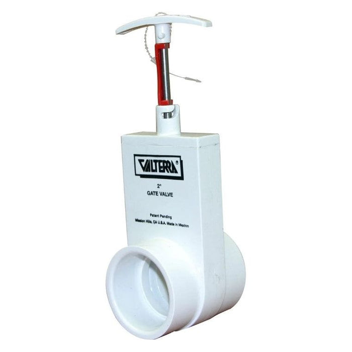 Valterra - V-2201X - 2" Unibody Slip x Slip w/ Gate Keeper PVC White