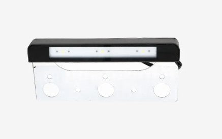 Lumien Black Aluminum Wall Light, Modular Hardscape, 2.5 Watts, 10-15V, 110 Lumens, 3000K