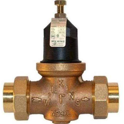 Soupape Réductrice De Pression D'eau Wilkins Zurn BR4-110 3/4 - Laiton 400 PSI, Fabriquée Aux USA