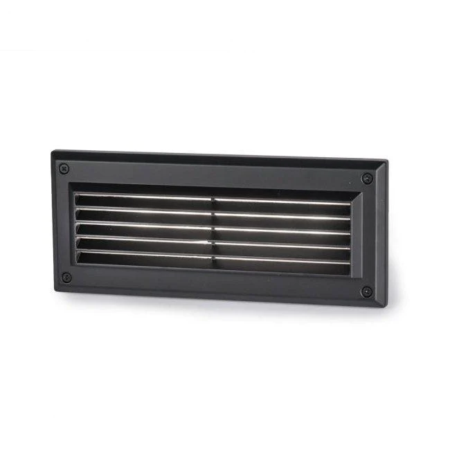 WAC Lighting - WL-5205-30-aBK - ENDURANCE BRICK LIGHT-LOUVERS 3000 Black