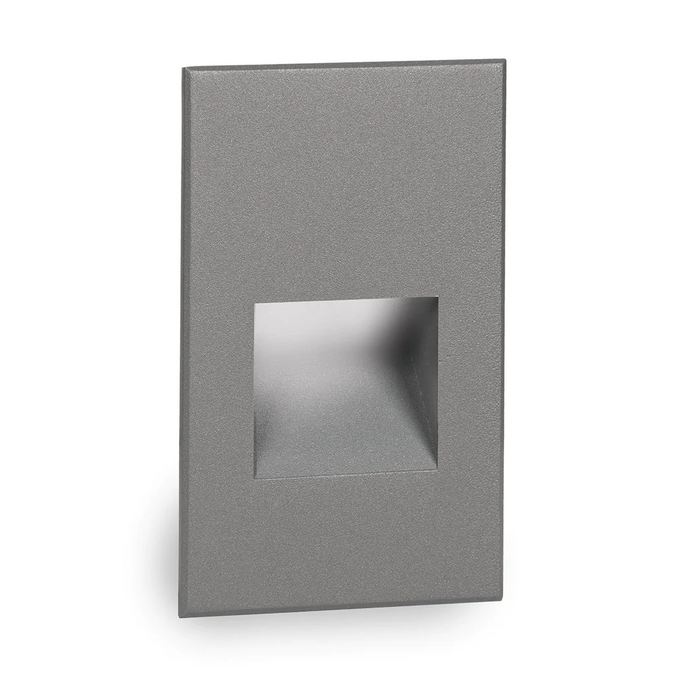 WAC WL-LED200F Step And Wall Light Red 277V Graphite on Aluminum WL-LED200F-RD-GH