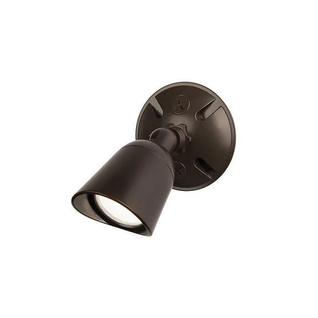 WAC Lighting - WP-LED415-50-ABZ - Endurance Single Spot Wallpack Luminaire 120V 5000K Architectural Bronze