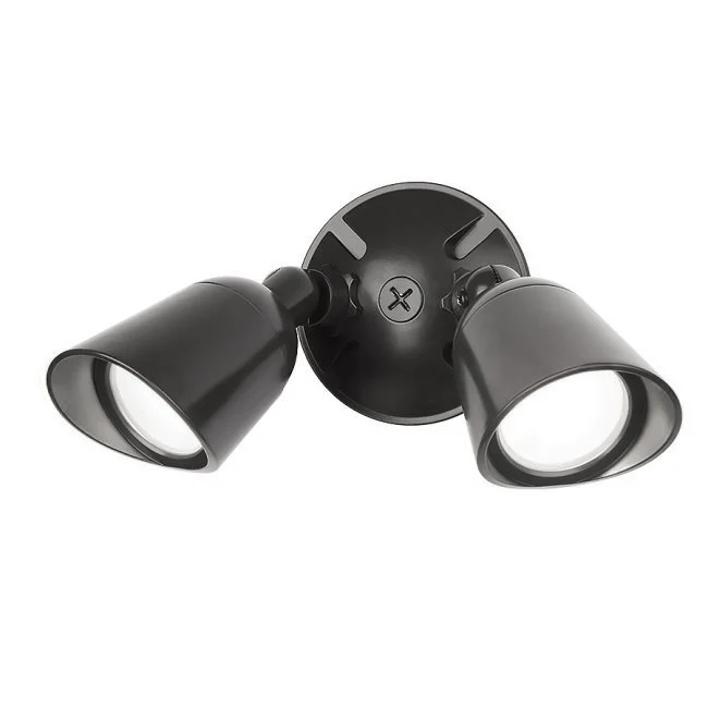 WAC Lighting - WP-LED430-30-ABK - Endurance Double Spot Wallpack Luminaire 120V 3000K  Architectural Black
