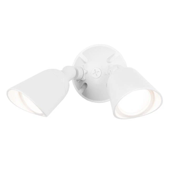WAC Lighting - WP-LED430-50-AWT - Endurance Double Spot Wallpack Luminaire 120V 5000K Architectural White