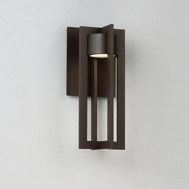 WAC Lighting - WS-W48625-BZ - 25" Chamber Outdoor Wall Sconce 3000K Bronze
