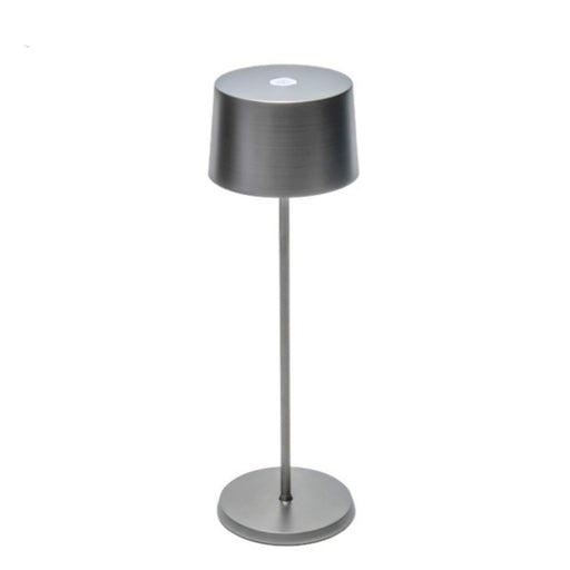 Zafferano LD0850AN4 Olivia Pro Table Lamp Antique Nickel finish