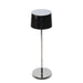 Zafferano LD0850BC4 Olivia Pro Table Lamp Black Chrome finish