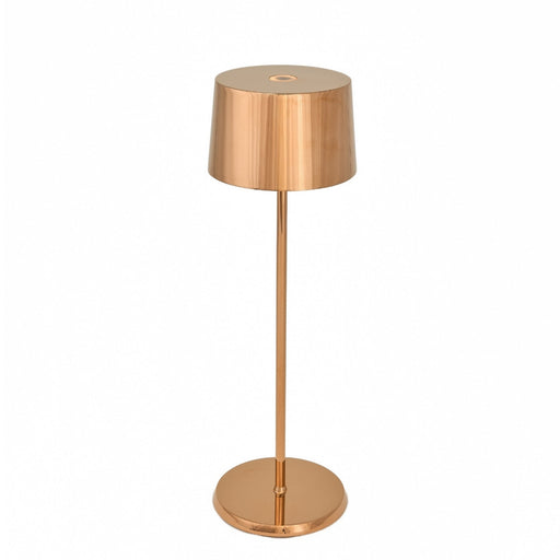 Zafferano LD0850E4 Olivia Pro Table Lamp Rose Gold finish