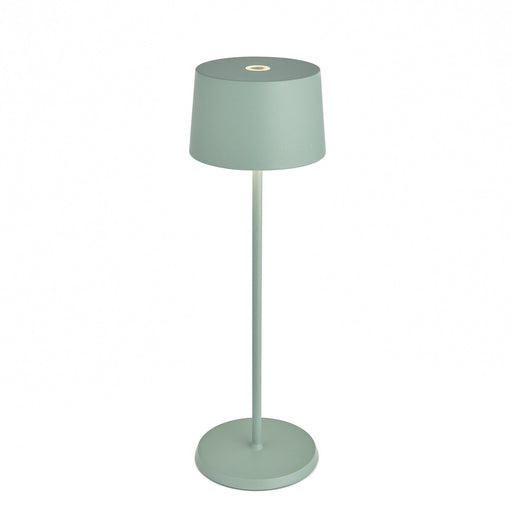 Zafferano LD0850G4 Olivia Pro Table Lamp Sage finish