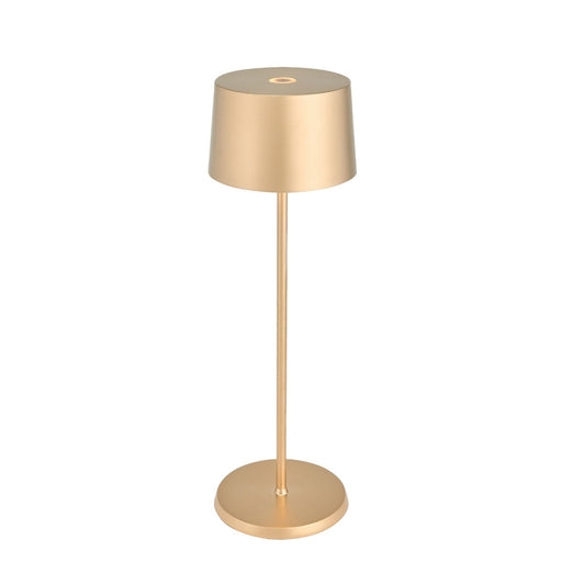 Zafferano LD0850SB4 Olivia Pro Table Lamp Satin Brass finish