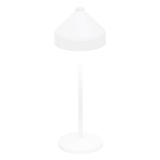 Zafferano LD1090B3 Amelie Pro Table Lamp white powder-coated finish