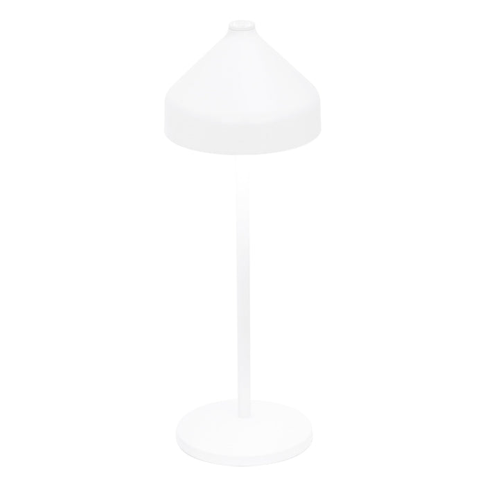 Zafferano LD1090B3 Amelie Pro Table Lamp white powder-coated finish