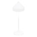 Zafferano LD1090B3 Amelie Pro Table Lamp white powder-coated finish