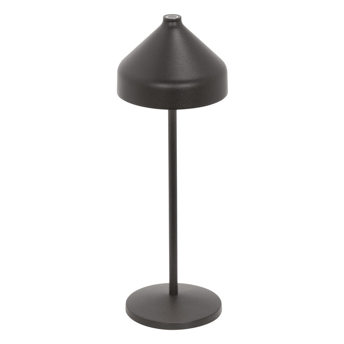 Zafferano LD1090D3 Amelie Pro Table Lamp black powder-coated finish