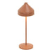 Zafferano LD1090T3 Amelie Pro Table Lamp terracotta powder-coated finish