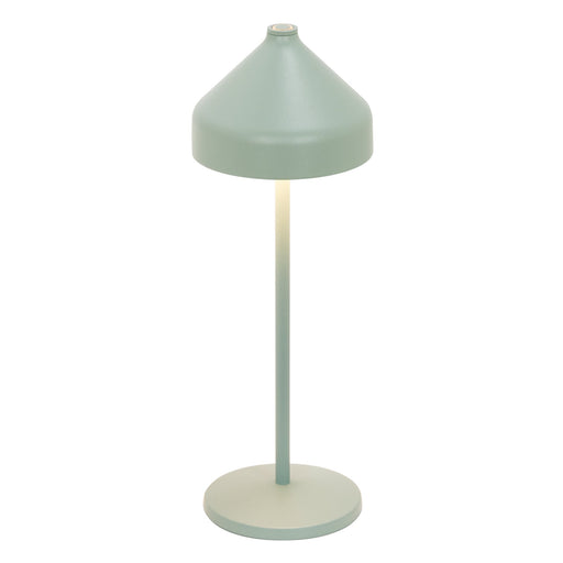 Zafferano LD1090V3 Amelie Pro Table Lamp mint green powder-coated finish