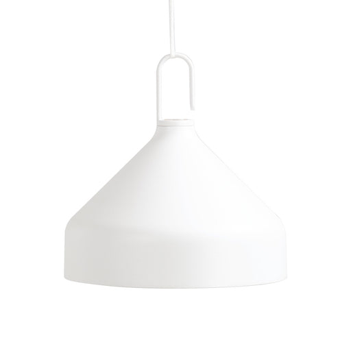 Zafferano LD1091B3 Amelie Pro Hanging Lamp white powder-coated finish