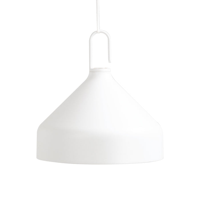 Zafferano LD1091B3 Amelie Pro Hanging Lamp white powder-coated finish