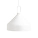 Zafferano LD1091B3 Amelie Pro Hanging Lamp white powder-coated finish