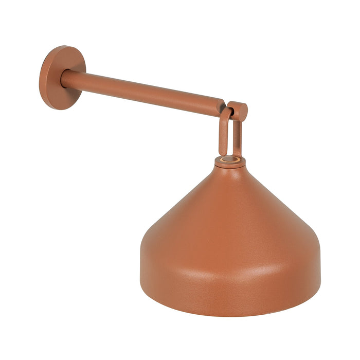 Zafferano LD1092T3 Amelie Pro Wall Lamp terracotta powder-coated finish