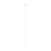 Zafferano LD1094B3 Amelie Pro Garden Lamp white powder-coated finish