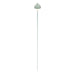 Zafferano LD1094V3 Amelie Pro Garden Lamp mint green powder-coated finish