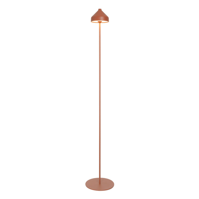 Zafferano LD1096T3 Amelie Pro Floor Lamp terracotta powder-coated finish
