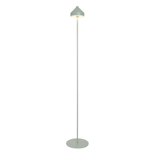 Zafferano LD1096V3 Amelie Pro Floor Lamp mint green powder-coated finish