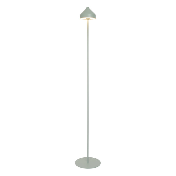 Zafferano LD1096V3 Amelie Pro Floor Lamp mint green powder-coated finish