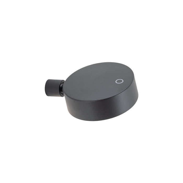 Zafferano LD1150N3 Super O Wall Spotlight Black rotating magnetic light module