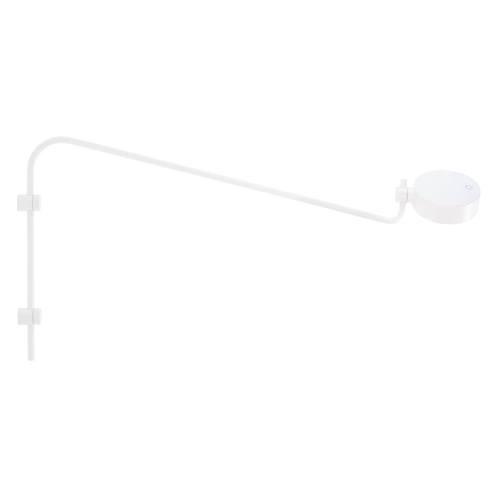 Zafferano LD1151B3 Super O Wall Lamp White rotating magnetic light module