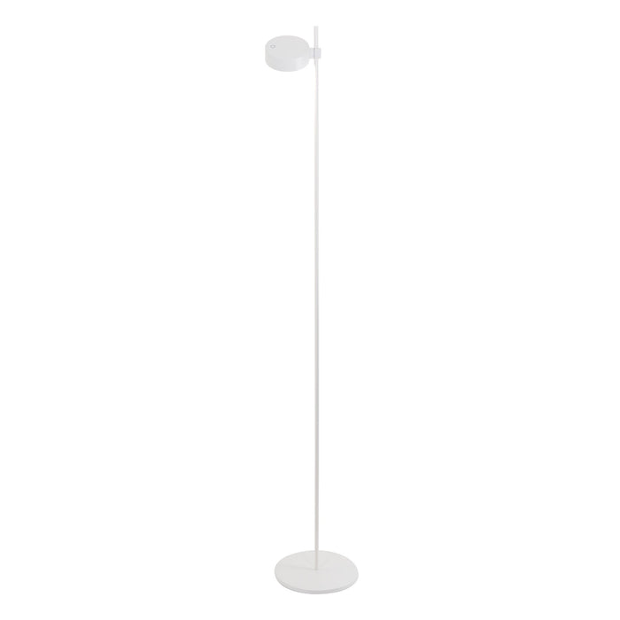 Zafferano LD1154B3 Super O Floor Lamp White 1-light rotating magnetic LED module
