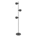 Zafferano LD1156N3 Super O Floor Lamp Black 3-light rotating magnetic LED modules