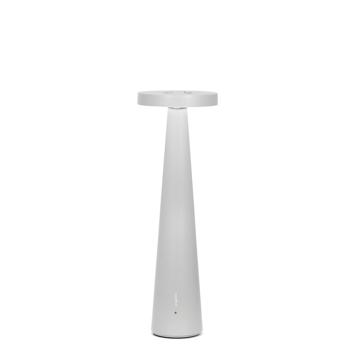 Zafferano LD1210Y3 Angelina Pro Table Lamp Gray adjustable head