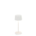 Zafferano LD1840B3 Olivia Pro Micro Table Lamp White finish