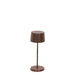 Zafferano LD1840R3 Olivia Pro Micro Table Lamp Rust finish
