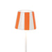 Zafferano SDZA-490-ORANGE Poldina Pro Micro Lido Ceramic Shade Orange striped finish