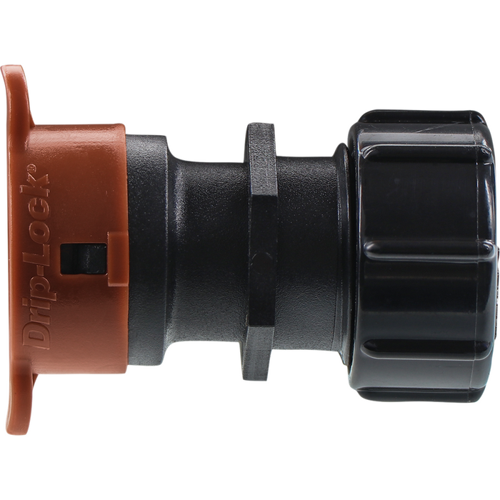 Hydro-Rain - DL-447-005 - Drip-Lock® 1/2 inch Drip-Lock to 5/8 inch Male Garden Hose Thread with cap